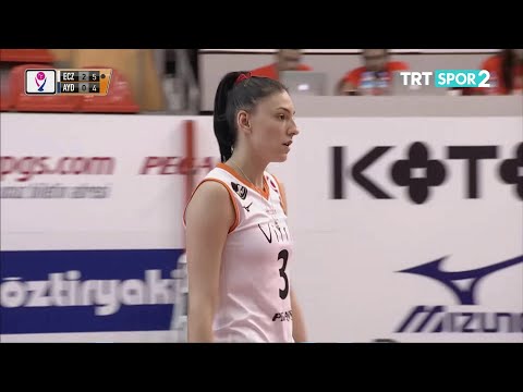Tijana Boskovic | 2019.11.09 VVSL | Eczacıbaşı VitrA vs Aydın BBSK (5-4)