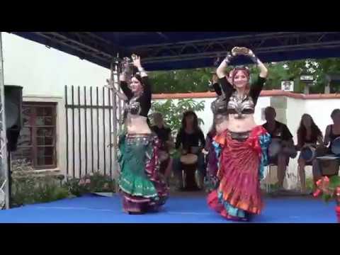 Angel´s Tribe / ATS improvisation with live drums - Gamar Drummers + ATS impro quartet / Bouzov 2018