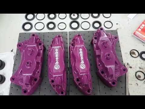 Brembo Brake Caliper Rebuild/Restoration Big Brake Kit || Subaru WRX STi Ep. 26