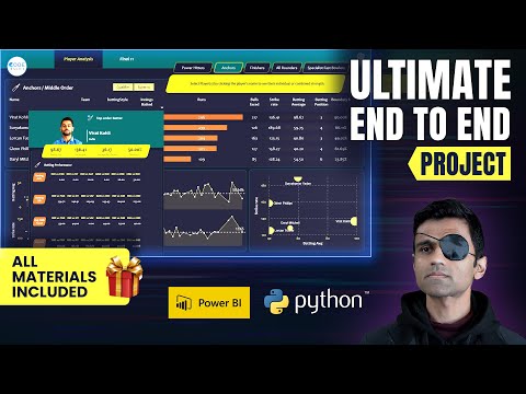 End To End Cricket Data Analytics Project Using Web Scraping, Python, Pandas and Power BI