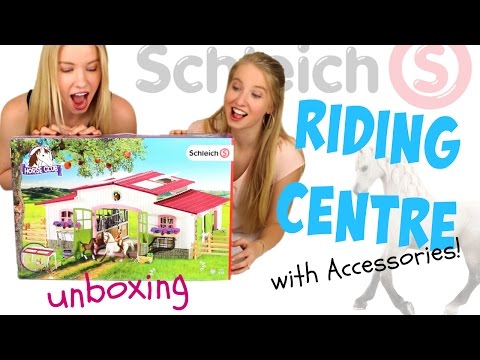 Schleich 2016 Horse Club Riding Centre with Accessories Unboxing