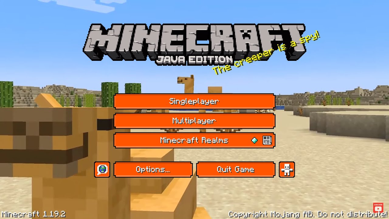 Minecraft 1.20 (The Unnamed Update) Themed GUI - Minecraft Java V1 Minecraft  Texture Pack