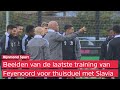 Feyenoord is klaar voor het thuisduel met Slavia Praag
