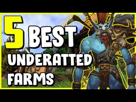 5 Best Underrated Farms In WoW BFA 8.2.5 - Gold Farming, Gold Making