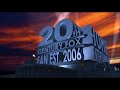 20th Century Fox Fan Est 2006 Home Entertainment Logo Matt Hoecker Style