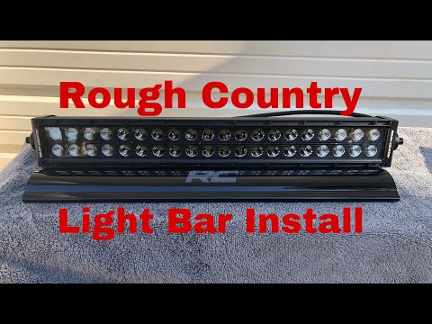 Rough Country Light Bar Install on 05 F-250