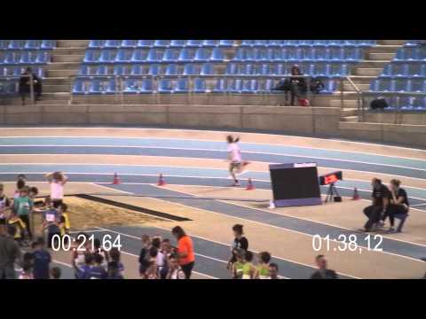 4 x 200m Pupillen Meisjes 4 KRCG op de KAAG Indoor van 16 februari 2014