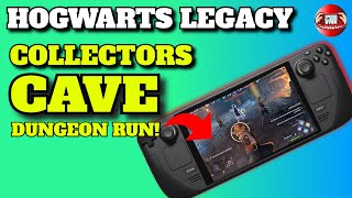 Hogwarts Legacy on Steam Deck - Collectors Cave Dungeon Walkthrough
