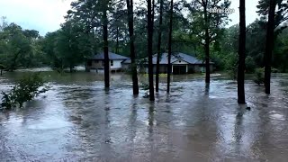 RAW VIDEO: Flooding in Conroe, TX