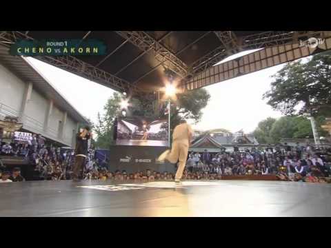 Akorn vs Cheno - Top 16 - Red Bull BC One 2013 Asia Pacific Qualifier