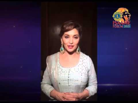 Isaame Forum | Madhuri Dixit Nene wishes | Lions Ahmedabad
