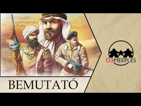 BEMUTATÓ: UNDAUNTED: NORTH AFRICA - d3meeples