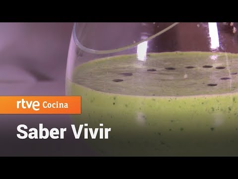 Cómo hacer Gazpacho de pepino y albahaca - Saber Vivir | RTVE Cocina