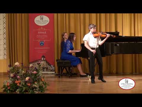 Adam Janíček (Czech Republic) - Oskar Rieding Competition 2019