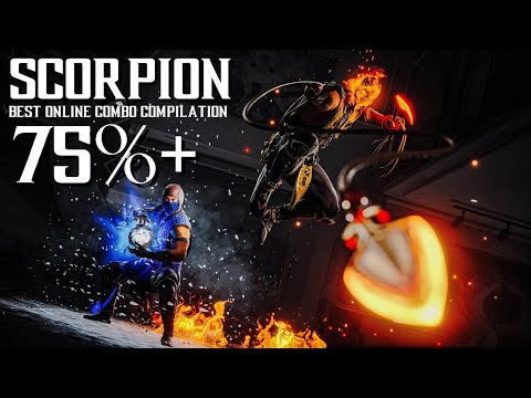 MK1 - Scorpion Best Online Combos ft. @guts2224