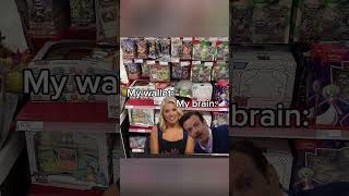 My brain anytime there is product on the shelf 🤷🏽 #pokemon #pokemoncards #pokemontcg
