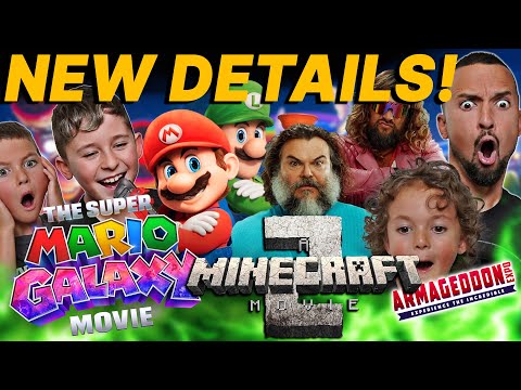 SUPER MARIO GALAXY MOVIE PLOT LEAKED! MINECRAFT MOVIE 2 UPDATE! | ARMAGEDDON | Nintendo Illumination