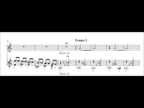 Prelude for guitar and vuvuzela (Marcelo Fortuna)
