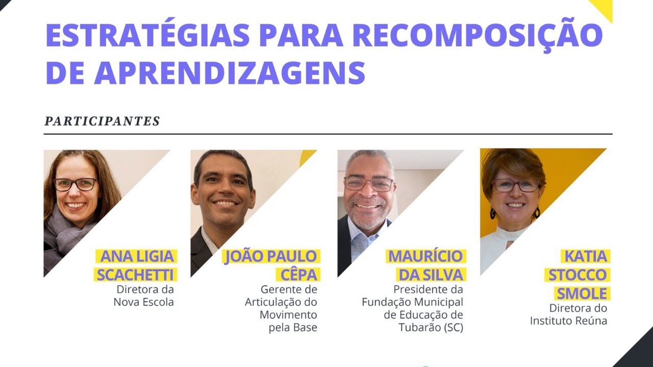 Ao vivo: estratégias para recomposição das aprendizagens