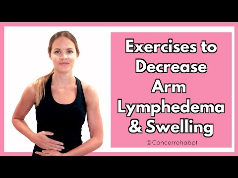 Exercises for Arm Lymphedema - To Help Reduce Arm Swelling or Hand Swelling and Pain