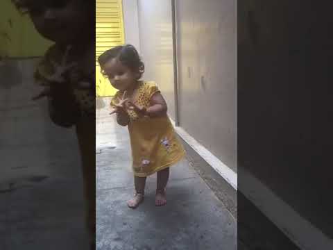 One year Baby Bharatnatyam Dance