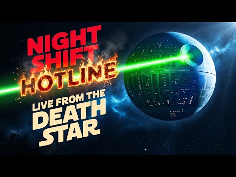 Chill out, The Empires HOTLINE is OPEN! Death Star Conspiracy Night | Star wars Tales for Sleep