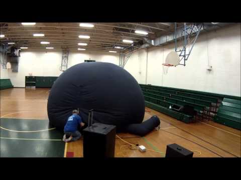 Portable Planetarium Set up