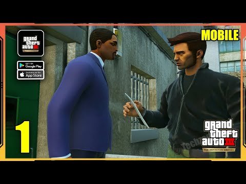 GTA III MOBILE Definitive Full Gameplay Walkthrough Part 1 | GTA 3 Full Game