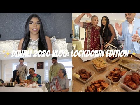 ✨ DIWALI 2020 VLOG ✨: LOCKDOWN EDITION  | ZOOM CEREMONIES, PARTIES, GOOD FOOD & LOTS OF DRINKS 🥂