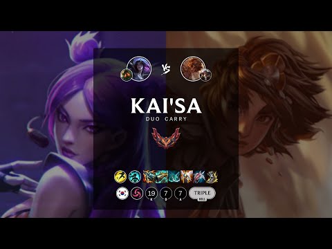 Kai'Sa ADC vs Taliyah - KR Grandmaster Patch 12.9
