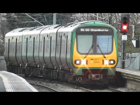 Irish Rail 8300 & 29000 Class Trains - Howth Junction Station, Dublin