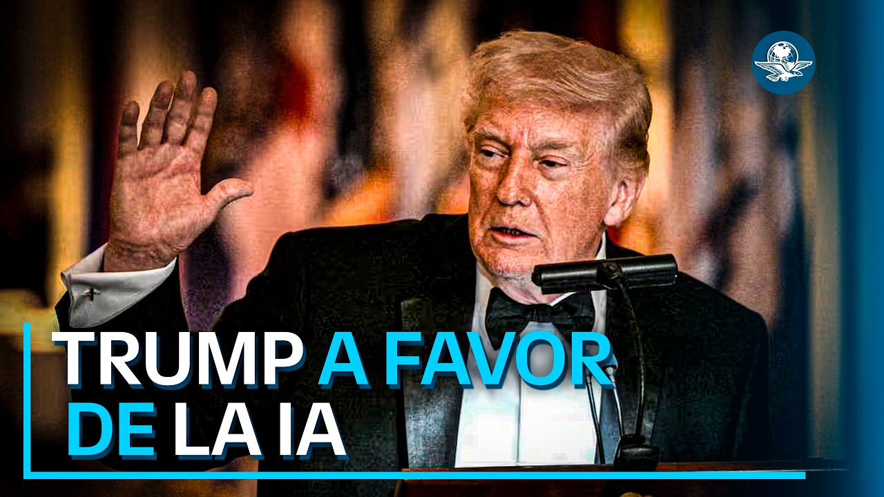 Trump descalifica a quienes piden frenar el desarrollo de la inteligencia artificial