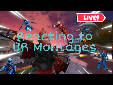 Reacting To Subscribers Montages 🔴LIVE|| Ivxry
