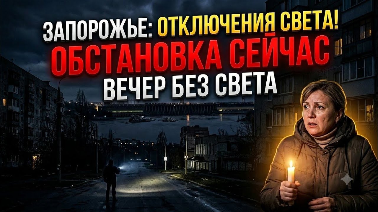 Запорожье ВЗРЫВЫ!!! ОТКЛЮЧИЛО СВЕТ!!! ОН 45 !!!12.06.2026