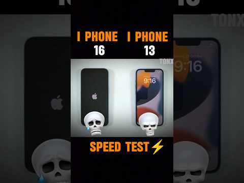 🚀 IPHONE 16 VS IPHONE 13 – 3 YEARS APART, WHO’S FASTER NOW? 🔥#shorts #iphone16#iphone13