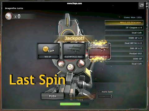 CrossFire M4A1-XS Dracarys Win (Dragonfire Lotto)