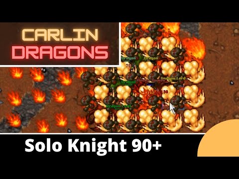 Carlin Dragon Lair [Tibia Solo EK 90+]