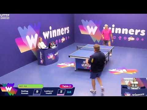 WINners CUP table 2  18.09 Boklag Roman - Laskavyi Vasilii  21:00