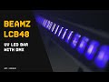 Video: beamZ Lcb48 Barra Led 18 x 3W UV