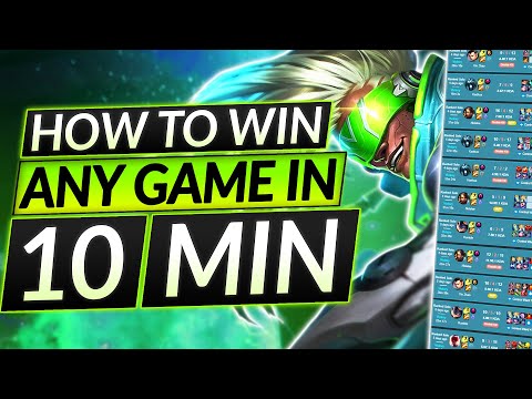 How the RANK 1 KOREAN Challenger STOMPS ANY GAME - How to Win in 10 Minutes - LoL Guide