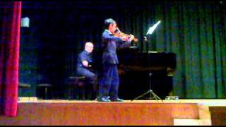 Concertino d Minor. N. BAKLANOWA played by Juan Pablo Dominguez