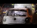 Felle brand verwoest drie auto's in Ede
