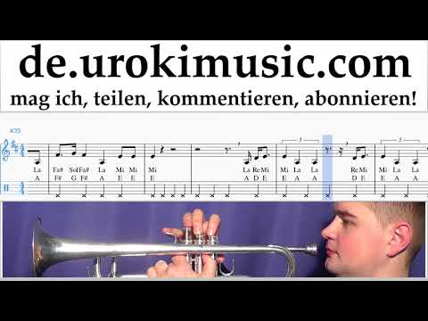 Trompete Lernen Maroon 5 - Girls Like You ft. Cardi B Tabulatur um-i995