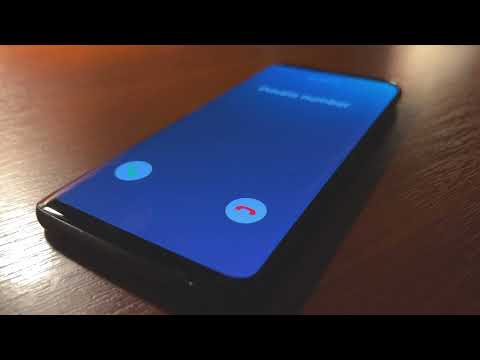 Samsung Galaxy S9 Plus Silent Mode Vibration Incoming Call