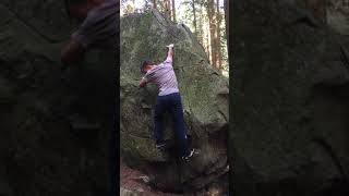 Video thumbnail of Not a Problem, V0. Cypress Mountain
