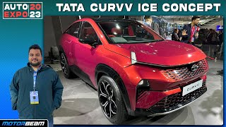 Tata Curvv Aegi Petrol Engine Ke Sath, SUV Coupé Design | 2023 Auto Expo | MotorBeam हिंदी