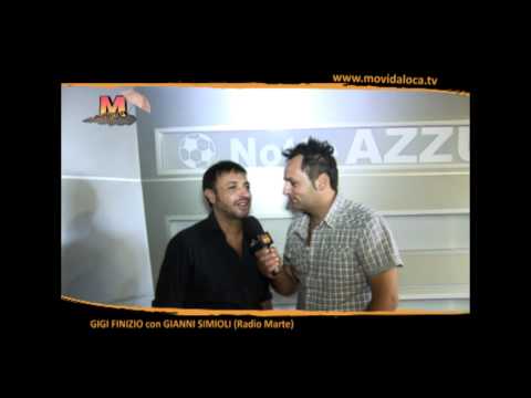 GIGI FINIZIO in onda su RADIO MARTE con GIANNI SIMIOLI special MOVIDA LOCA TV con MARIO P