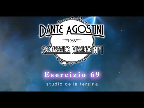 Dante Agostini - Solfeggio Ritmico N°1 - Esercizio  69