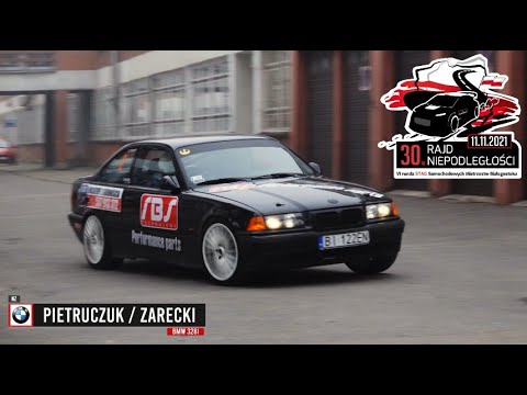 Pietruczuk / Zarecki - BMW 328i - 30 Rajd Niepodległości 2021