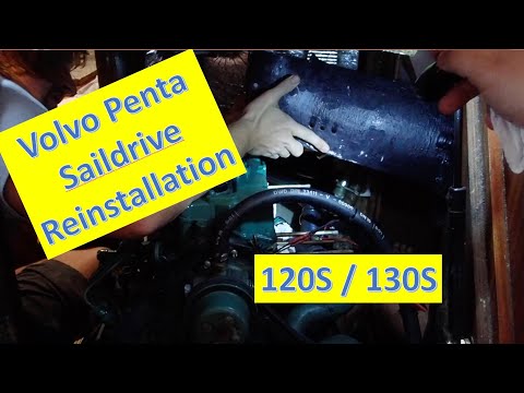 Ep. 37 - Saga of the Saildrive Part 2 (Volvo Penta 120S lower 130S upper)